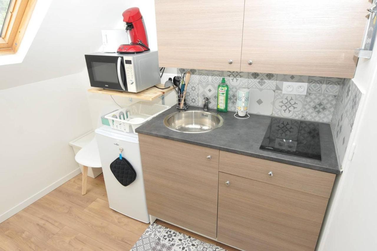 Ferienwohnung Vue Sur Les Toits, 35M2 Hyper Centre Honfleur Exterior foto
