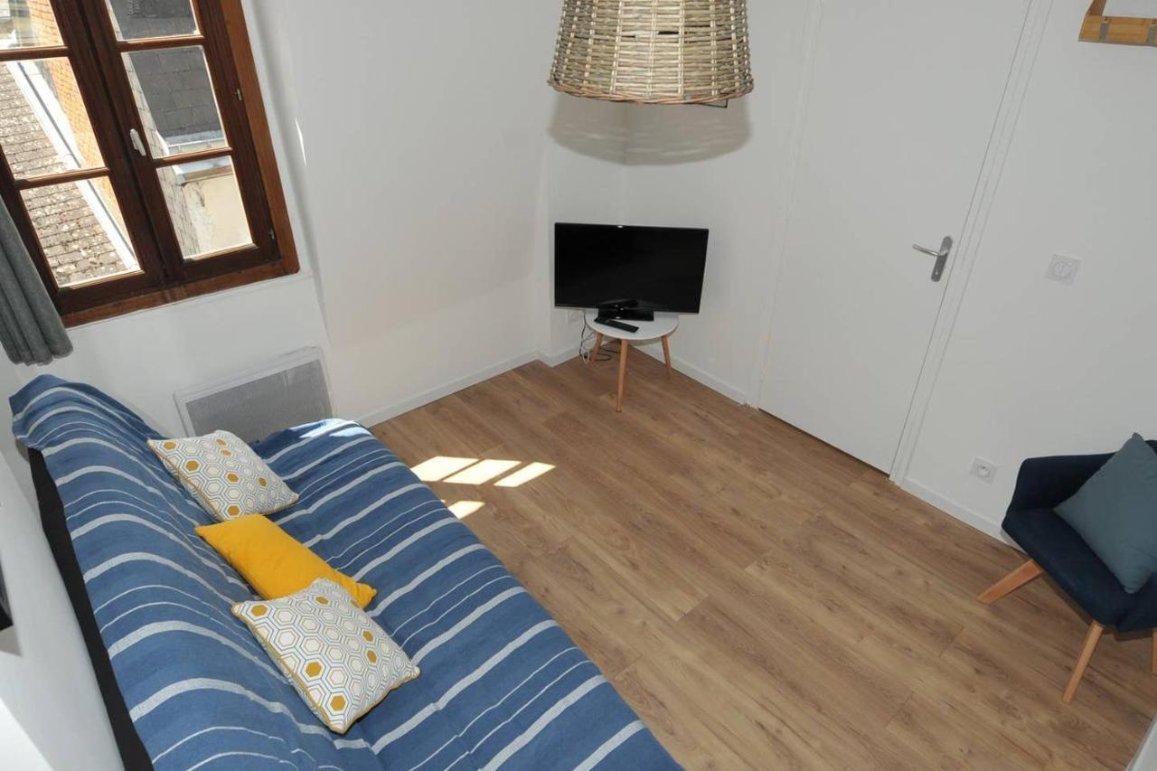 Ferienwohnung Vue Sur Les Toits, 35M2 Hyper Centre Honfleur Exterior foto