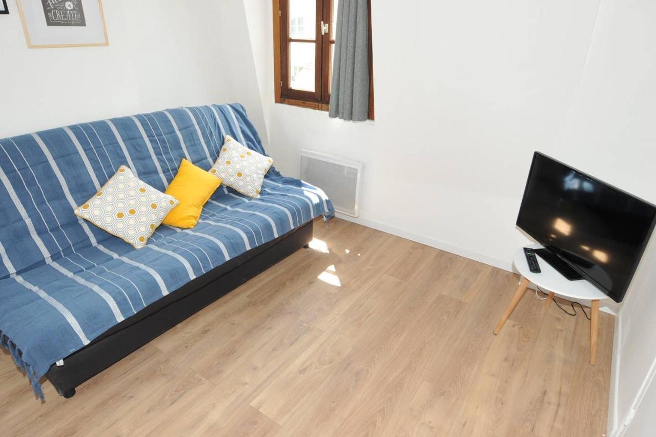 Ferienwohnung Vue Sur Les Toits, 35M2 Hyper Centre Honfleur Exterior foto
